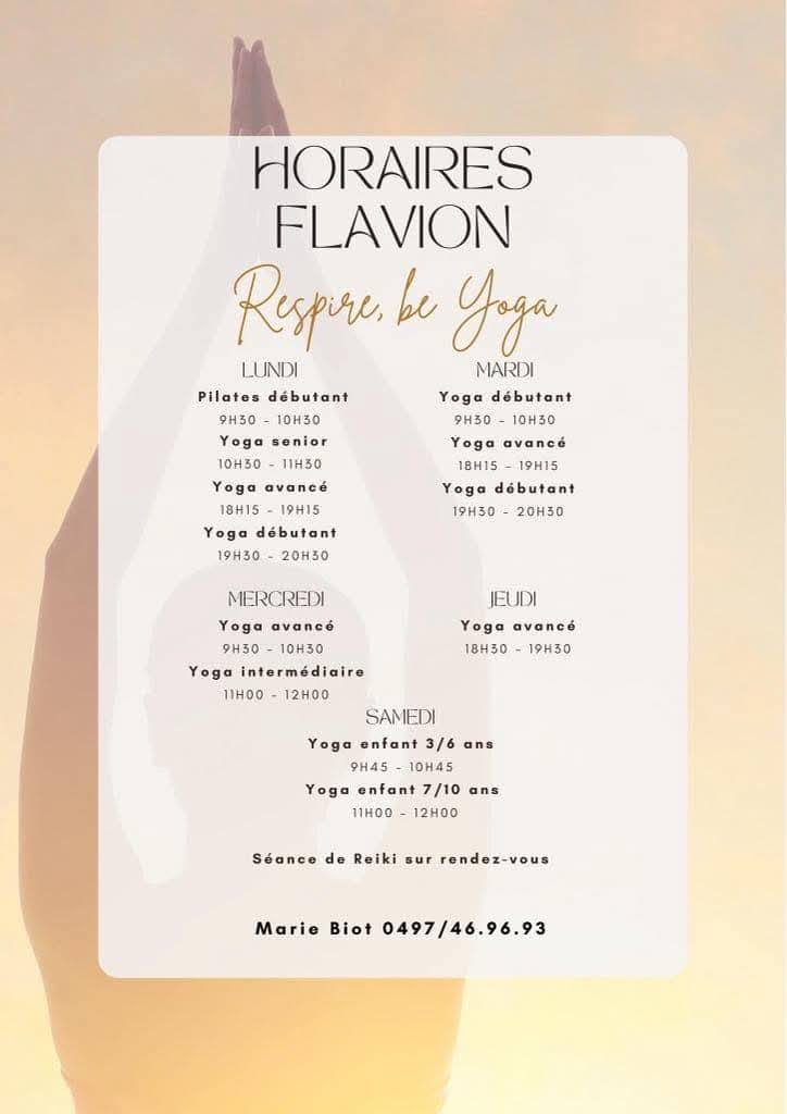 Studio pilates Respire be yoga à Anhée