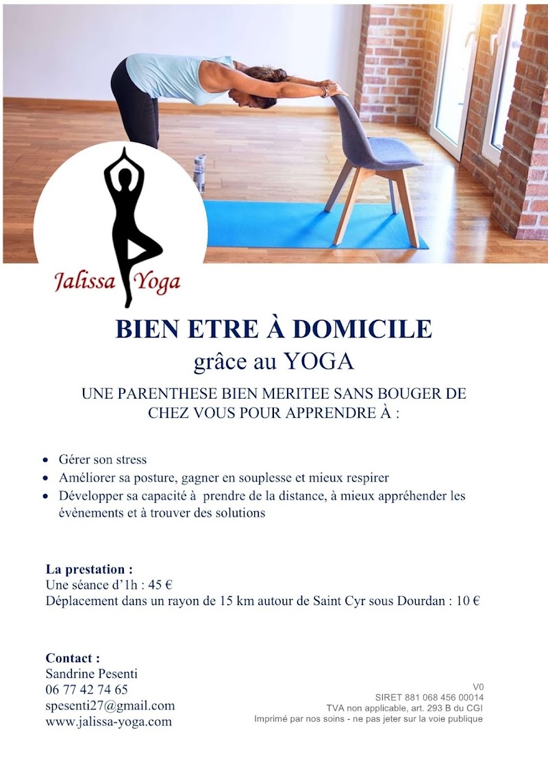 Studio pilates Jalissa Yoga - Sandrine Pesenti