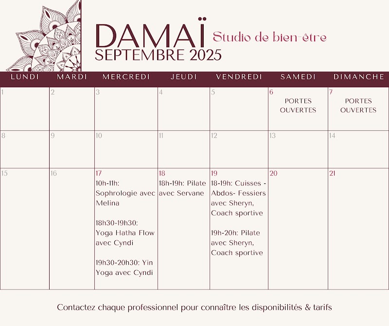 Damaï Studio – Bien-être à Gondecourt – studio pilates à Annœullin
