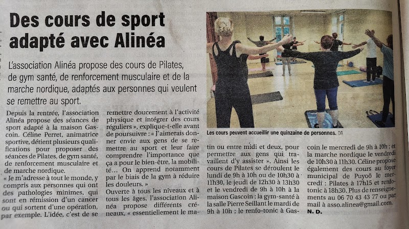 Studio pilates Association Alinéa