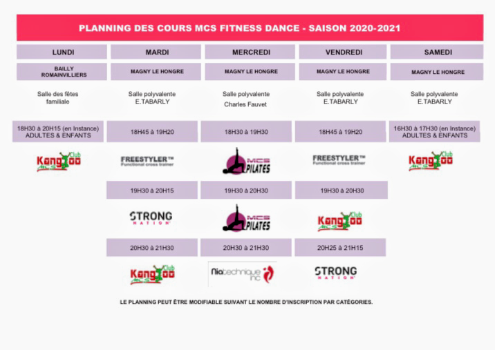 Studio pilates Mcs Fitness Dance