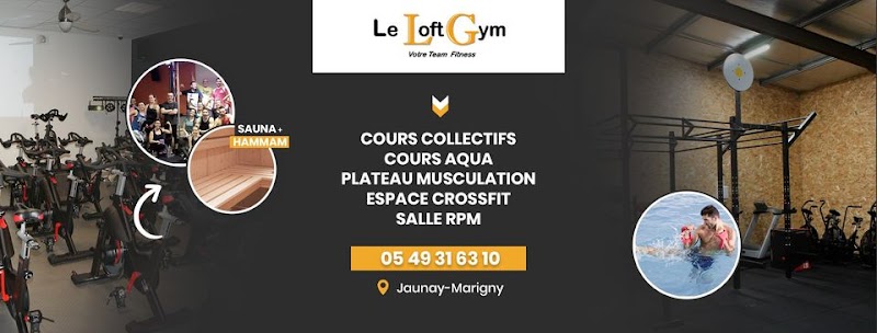 Studio pilates Le Loft Gym Jaunay-Marigny