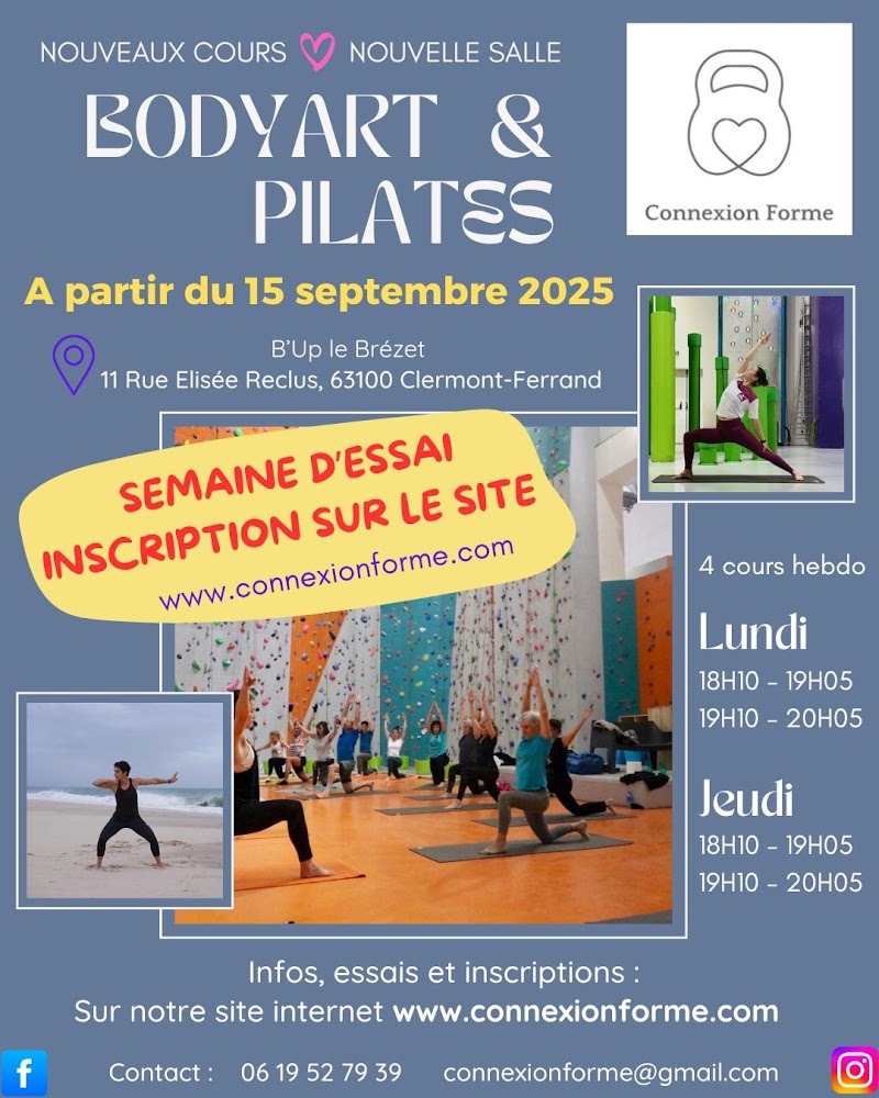 Connexion Forme – studio pilates à Pont-du-Château