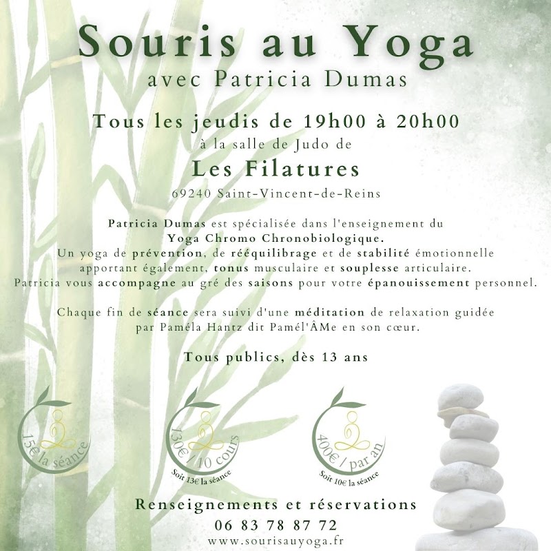 Studio pilates Souris au Yoga avec Patricia Dumas